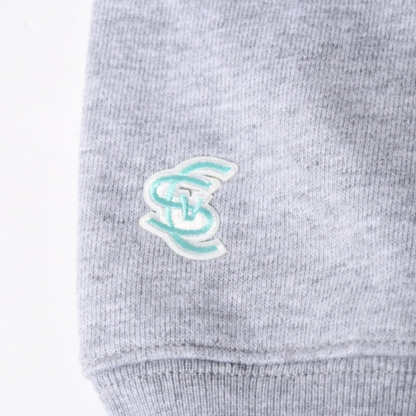 New and unused BILLIONAIRE BOYS CLUB Casanova Boys Club Gray White Sweatshirt Crew Neck Sweatshirt XXL Size Used 4a008111