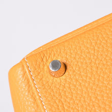 画像をギャラリービューアに読み込む, 極美品 HERMES エルメス ケリー32 内縫い イエロー □P刻印 トリヨンクレマンス シルバー金具 ハンドバッグ 2WAY 中古 4a000778