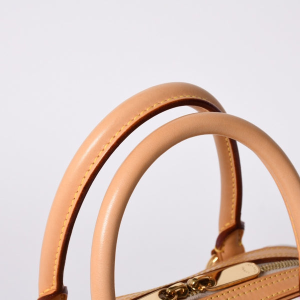 極美品 LOUIS VUITTON ルイヴィトン プリシラ ハンドバッグ M40096 モノグラム マルチカラー ホワイト 村上隆 中古 4a000736