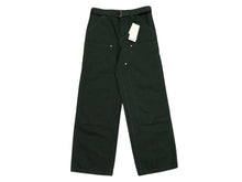 Load image into Gallery viewer, 新品未使用 sacai サカイ× Carhartt WIP カーハート Duck Pants ダックパンツ 25-00991S サイズ1 ダークグリーン 中古 4b011307