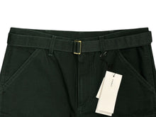 Load image into Gallery viewer, 新品未使用 sacai サカイ× Carhartt WIP カーハート Duck Pants ダックパンツ 25-00991S サイズ1 ダークグリーン 中古 4b011307