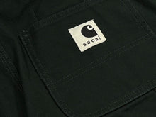 Load image into Gallery viewer, 新品未使用 sacai サカイ× Carhartt WIP カーハート Duck Pants ダックパンツ 25-00991S サイズ1 ダークグリーン 中古 4b011307