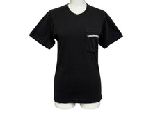 Load image into Gallery viewer, CHROME HEARTS クロムハーツ プリント 半袖Tシャツ ロゴ コットン ブラック ホワイト サイズXS 美品 中古 4b011337