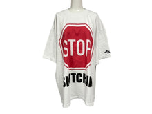 Load image into Gallery viewer, 新品未使用品 AWGE STOP SNITCHIN A$AP ROCKY エイサップロッキー 半袖 Ｔシャツ ホワイト レッド コットン サイズXL 中古 4b011196