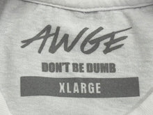 Load image into Gallery viewer, 新品未使用品 AWGE STOP SNITCHIN A$AP ROCKY エイサップロッキー 半袖 Ｔシャツ ホワイト レッド コットン サイズXL 中古 4b011196