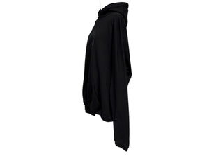 YZY × GOSHA イージー ゴーシャ 24FW CRESCENT パーカー ブラック クレセント コットン 3 カニエウエスト ye 美品 中古 4b010614