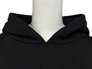 YZY × GOSHA イージー ゴーシャ 24FW CRESCENT パーカー ブラック クレセント コットン 3 カニエウエスト ye 美品 中古 4b010614