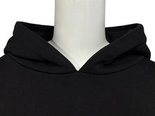 Load image into Gallery viewer, YZY × GOSHA イージー ゴーシャ 24FW CRESCENT パーカー ブラック クレセント コットン 3 カニエウエスト ye 美品 中古 4b010614