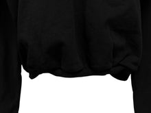 Load image into Gallery viewer, YZY × GOSHA イージー ゴーシャ 24FW CRESCENT パーカー ブラック クレセント コットン 3 カニエウエスト ye 美品 中古 4b010614