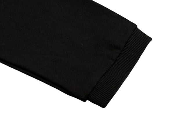 YZY × GOSHA イージー ゴーシャ 24FW CRESCENT パーカー ブラック クレセント コットン 3 カニエウエスト ye 美品 中古 4b010614