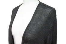 Load image into Gallery viewer, HERMES エルメス ニット カーディガン マルジェラ期 イタリア製 グレー カシミヤ サイズS 美品 中古 50022