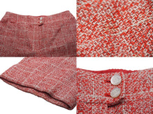 画像をギャラリービューアに読み込む, CHANEL シャネル セットアップ ツィード ヴィンテージ ベスト パンツ 01P P17763 P17486 ピンク サイズ38 美品 中古 50069