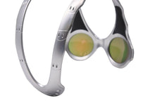 画像をギャラリービューアに読み込む, 名作 新品同様 OAKLEY オークリー サングラス オーバーザトップ シルバー オレンジ ヴィンテージ アイウェア アーカイブ 50089