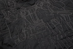 PELLE PELLE ペレペレ ブルゾン キルティング ダウンジャケット ブラック サイズ3XL 美品 中古 50090