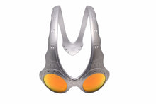 Load image into Gallery viewer, 名作 新品同様 OAKLEY オークリー サングラス オーバーザトップ シルバー オレンジ ヴィンテージ アイウェア アーカイブ 箱つき 50091