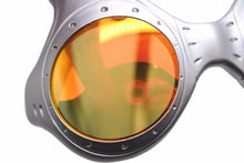 Load image into Gallery viewer, 名作 新品同様 OAKLEY オークリー サングラス オーバーザトップ シルバー オレンジ ヴィンテージ アイウェア アーカイブ 箱つき 50091