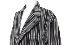 画像をギャラリービューアに読み込む, COMME des GARCONS HOMME コムデギャルソンオム キューバ期 ペイントジャケット ブラック サイズS コットン 美品 中古 50144