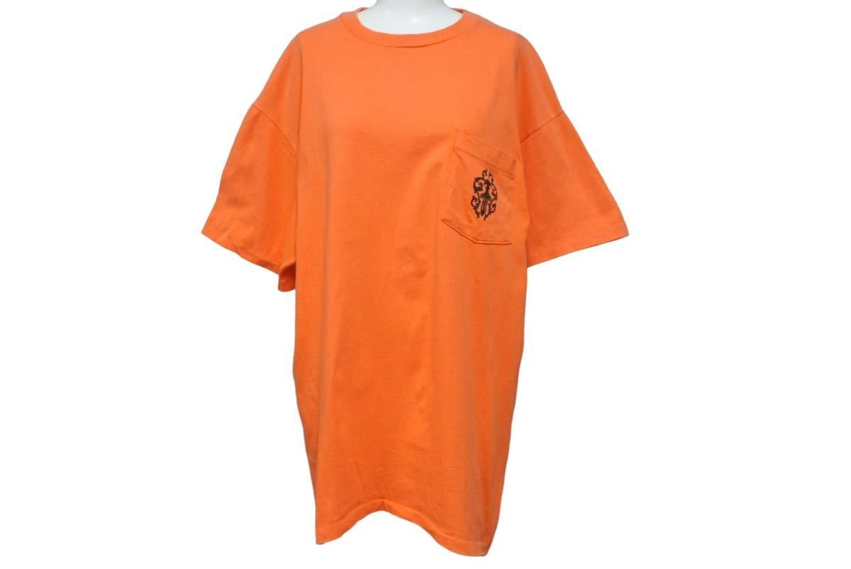 CHROME HEARTS クロムハーツ　ダガーロゴ半袖Tシャツ USA製 ChromeHearts クロムハーツ ダガー 半袖Tシャツ ロゴ トップス USA製