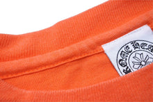 画像をギャラリービューアに読み込む, ChromeHearts クロムハーツ ダガー 半袖Tシャツ ロゴ トップス USA製 コットン オレンジ サイズL 良品 中古 50202