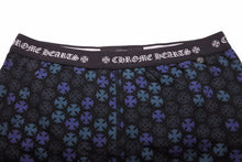 画像をギャラリービューアに読み込む, 極美品 CHROME HEARTS クロムハーツ パンツ レギンス 総柄 ブラック コットン サイズL CH3308 中古 50219