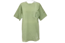 画像をギャラリービューアに読み込む, CHROME HEARTS クロムハーツ プリント 半袖Ｔシャツ カーキ 緑 ロゴ トップス 中古 50256