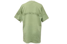 画像をギャラリービューアに読み込む, CHROME HEARTS クロムハーツ プリント 半袖Ｔシャツ カーキ 緑 ロゴ トップス 中古 50256