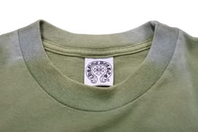 画像をギャラリービューアに読み込む, CHROME HEARTS クロムハーツ プリント 半袖Ｔシャツ カーキ 緑 ロゴ トップス 中古 50256