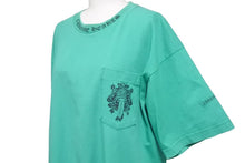 画像をギャラリービューアに読み込む, CHROME HEARTS クロムハーツ 半袖Ｔシャツ ボルドー ダガー 首ロゴ コットン グレーン サイズL 美品 中古 50259