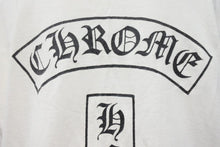Load image into Gallery viewer, CHROME HEARTS クロムハーツ 長袖Ｔシャツ カットソー サイズM ロゴ入り ホワイト コットン 良品 中古 50270