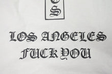 Load image into Gallery viewer, CHROME HEARTS クロムハーツ 長袖Ｔシャツ カットソー サイズM ロゴ入り ホワイト コットン 良品 中古 50270