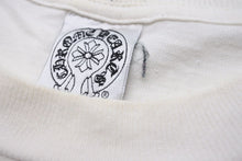Load image into Gallery viewer, CHROME HEARTS クロムハーツ 長袖Ｔシャツ カットソー サイズM ロゴ入り ホワイト コットン 良品 中古 50270