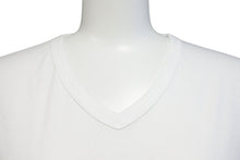 画像をギャラリービューアに読み込む, CHROME HEARTS クロムハーツ 半袖Ｔシャツ Vネック コットン ホワイト サイズL CH1150 美品 中古 50292