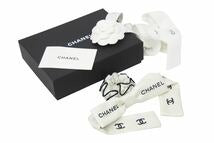 Load image into Gallery viewer, 極美品 CHANEL シャネル ロゴ シュシュ 23P ヘアアクセサリーファッション雑貨 小物 リボン 中古 50493