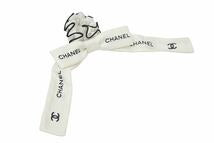 Load image into Gallery viewer, 極美品 CHANEL シャネル ロゴ シュシュ 23P ヘアアクセサリーファッション雑貨 小物 リボン 中古 50493