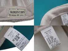 Load image into Gallery viewer, 新品未使用 KAPITAL キャピタル トラックキャップ 帽子 KR2304XH29 ポリエステル ONESIZE ベージュ イエロー グリーン 50587