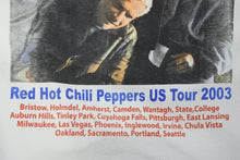 画像をギャラリービューアに読み込む, RED HOT CHILIPEPPERS vintage tee レッチリ ヴィンテージT レッドホットチリペッパーズ ロンT バンT 00s ツアーT 中古 50717