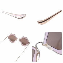 Load image into Gallery viewer, 極美品 CHROME HEARTS クロムハーツ メガネ サングラス PPO CHOMPER ゴールド ピンク 24K サイズ55□20 中古 50750