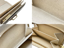 Load image into Gallery viewer, LOUIS VUITTON ルイヴィトン ポルトフォイユ ジョイ 三つ折り財布 N60030 ダミエ アズール ホワイト グレー PVC 美品 中古 65076