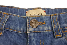 Load image into Gallery viewer, GUCCI グッチ RON HERMAN Exclusive ロンハーマン限定 490962 X9G82 キッズ デニム ウサギ サイズ4 ブルー 美品 中古 50808