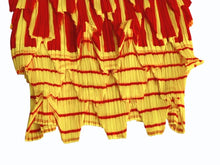 画像をギャラリービューアに読み込む, 極美品 ISSEY MIYAKE イッセイミヤケ プリーツ 長袖カットソー IM84-FJ966 サイズM ポリエステル レッド イエロー 中古 4b005083