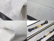 Load image into Gallery viewer, LOUISVUITTON ルイヴィトン トラベラー アーティクル ダ ヴォワヤージュ トートバッグ M92806 グレー ブラック 美品 中古 50878