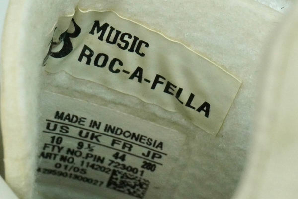adidas Adidas sneakers made in 2005 114202 SUPER STAR 35TH MUSIC ROC-A-FELLA Roc-a-Fella Record Size 28 Good used 50946