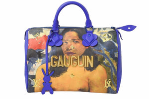 新品同様 Louis Vuitton Gauguin スピーディ マスターズコレクション ゴーギャンコラボ ジェフクーンズ 30 17年 中古  51076 – Casanova Vintage