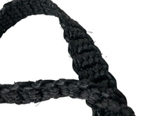 Load image into Gallery viewer, 新品同様品 PRADA プラダ ラフィア トートバッグ カゴバッグ1BG393 ストロー ウィッカー ブラック ホワイト 中古 51080