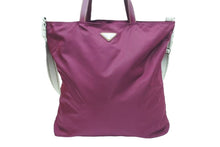 Load image into Gallery viewer, PRADA プラダ ロボットモチーフナイロンショルダーバッグ 2WAYバッグ BR2897 イタリア製 ナイロン レザー ボルドー 美品 中古 51131