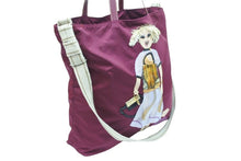 Load image into Gallery viewer, PRADA プラダ ロボットモチーフナイロンショルダーバッグ 2WAYバッグ BR2897 イタリア製 ナイロン レザー ボルドー 美品 中古 51131
