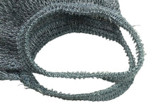 Load image into Gallery viewer, PRADA プラダ メッシュバッグ ミニバッグ ハンドバッグ イタリア製 メッシュ エナメル ブルー ゴールド 中古 51132