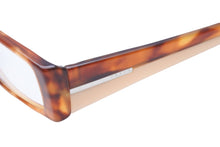 Load image into Gallery viewer, PRADA プラダ メガネ 長方形135 スクエア VPR16H 51□15 トータス プラスチック ブラウン ユニセックス シルバー 美品 中古 51173