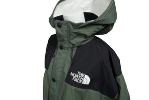 THE NORTH FACE × sacai ザノースフェイス サカイ 17AW ナイロン モッズ コート カーキ NP6171SA ロゴ サイズM 美品 中古 51178