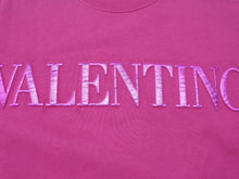画像をギャラリービューアに読み込む, 極美品 Valentino ヴァレンチノ ロゴ クルーネックスウェットシャツ XB3MF14Y6WT コットン ピンク サイズS 中古 4b005118